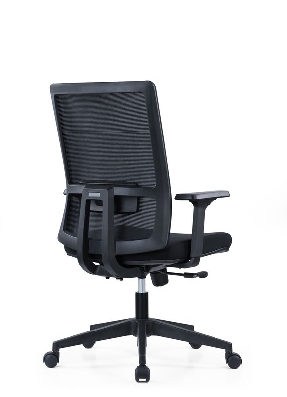 Ρυθμίσιμο μεσαία πλάτη 2D Armrest Εκτελεστικό κυλιόμενο πλέγμα σχεδίασης καρέκλα γραφείου για εμπορικά