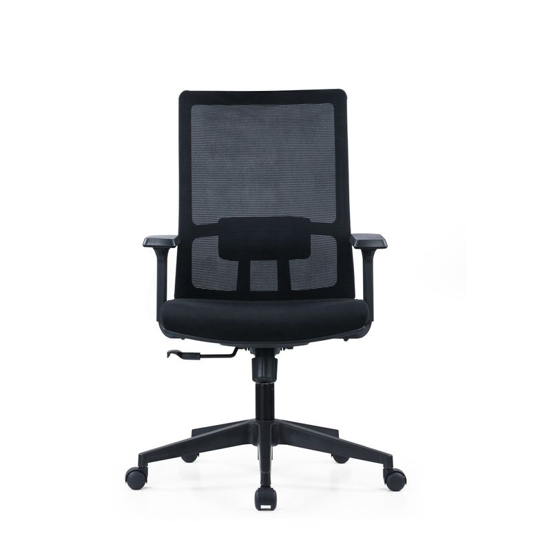 Ρυθμίσιμο μεσαία πλάτη 2D Armrest Εκτελεστικό κυλιόμενο πλέγμα σχεδίασης καρέκλα γραφείου για εμπορικά