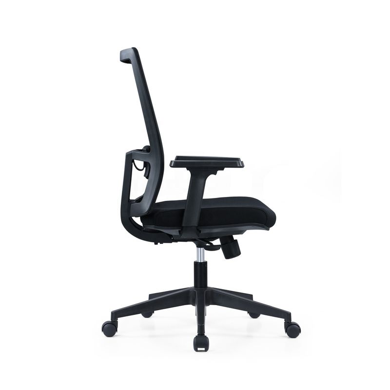 Ρυθμίσιμο μεσαία πλάτη 2D Armrest Εκτελεστικό κυλιόμενο πλέγμα σχεδίασης καρέκλα γραφείου για εμπορικά