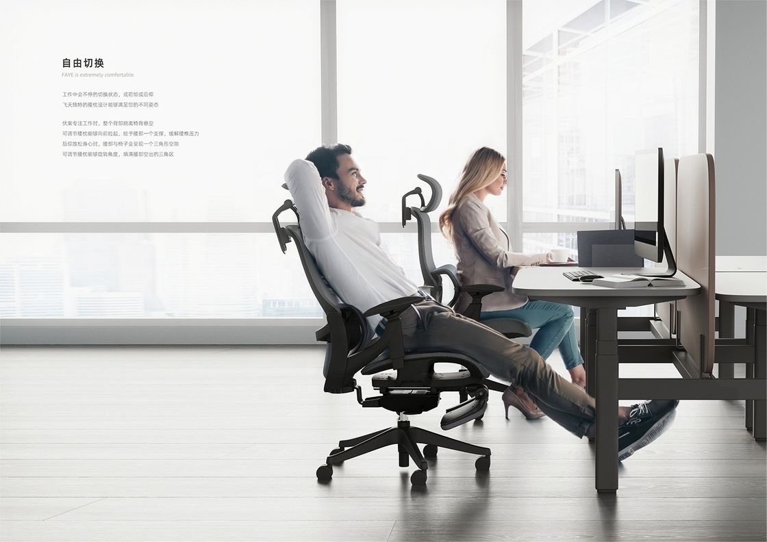 Full Mesh Boss Chair με Donati Mechanism Luxury Modern Office Furniture Πέρασε το τεστ BIFMA