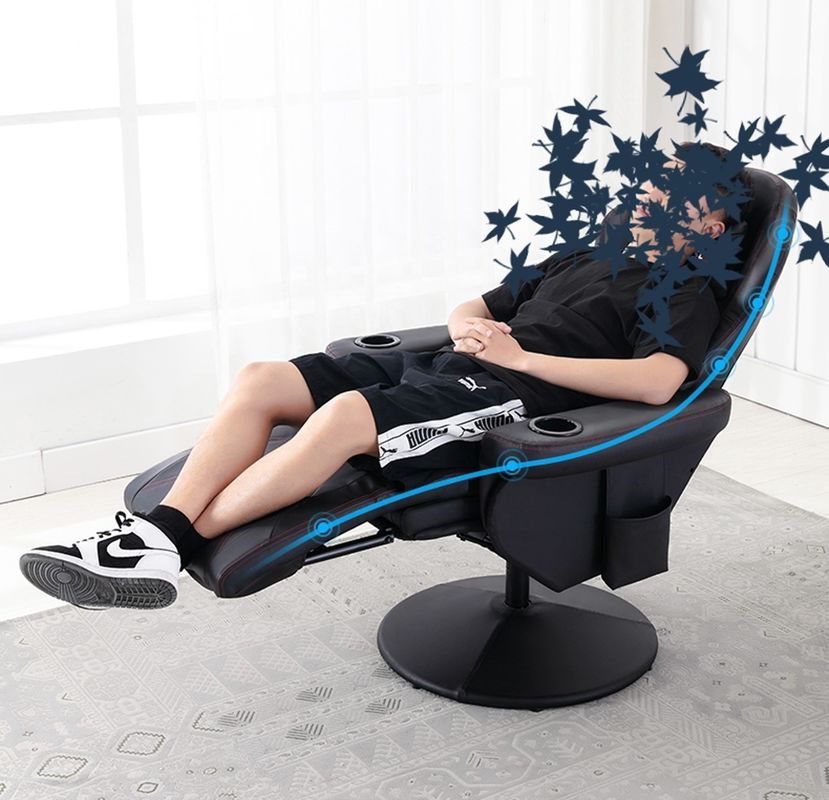 Σιδερένιο μεταλλικό ιαπωνικό σχεδιασμό Lazy Boy Gamer Sofa Recliner Rocker με περιστρεφόμενη καρέκλα παιχνιδιών