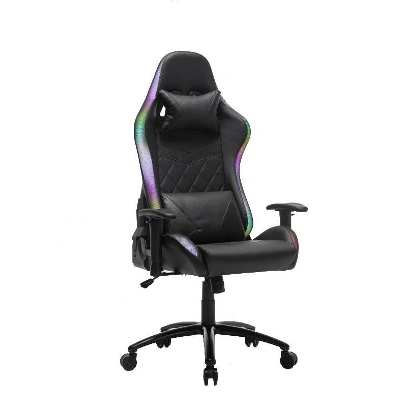Y-SEATER Executive Chair RGB LED Light PU Leather Racing Gamer Chair με λαμπτήρα παιχνιδιών