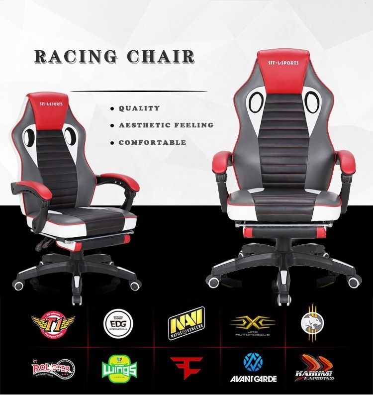 HCYZ OEM Racing Style Leather Office Gaming Chair For Children Metal Type Iron Swivel (Καθρέφτης παιχνιδιών γραφείου από δέρμα για παιδιά)