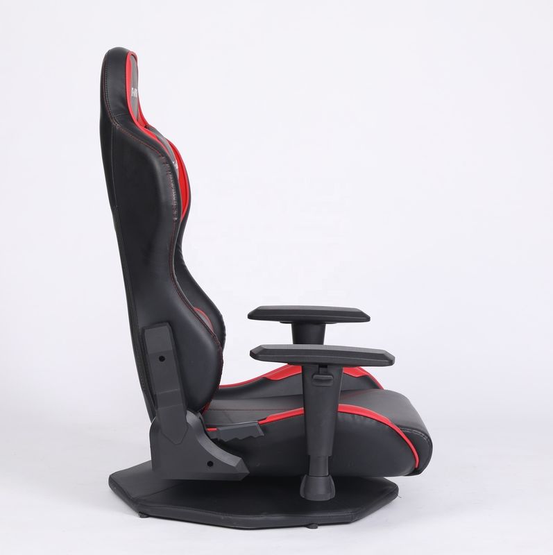 HCYZ Γκρι Leather PVC Computer Gaming Chair με περιστρεφόμενο σχεδιασμό Προσιτή και ανθεκτική