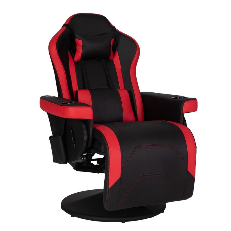 ODM Luxury Gaming Chair With Cup Holder Red Racing Style Δερμάτινο Εργονομικό Κάθισμα Κουδούνιο Σοφά
